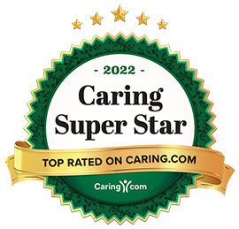 We’ve recently been awarded the Caring.com Caring Stars Award for 2022!
