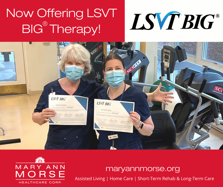 Lsvt Big Licensed Clinicians Mary Ann Morse 052022 1