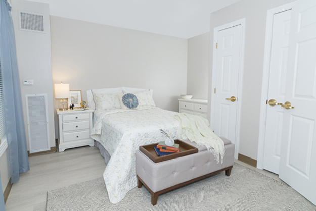Mary Ann Morse at Heritage Bedroom